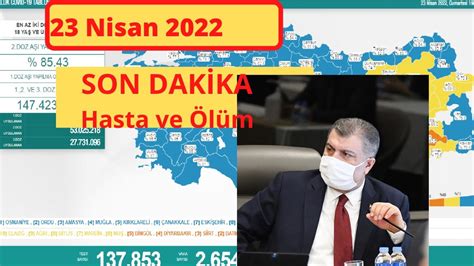 23 nisan korona haritası